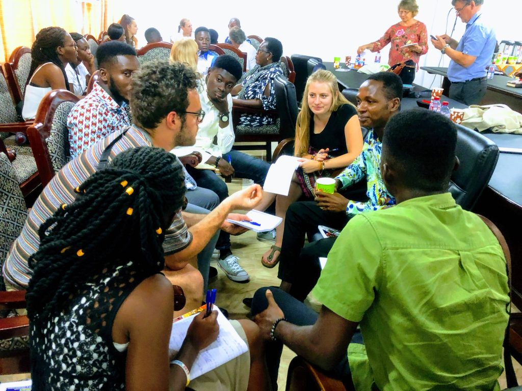 Isaac Asomah, founder of Asomah Digital at a Tourism Sales Accelerator (TSA) program